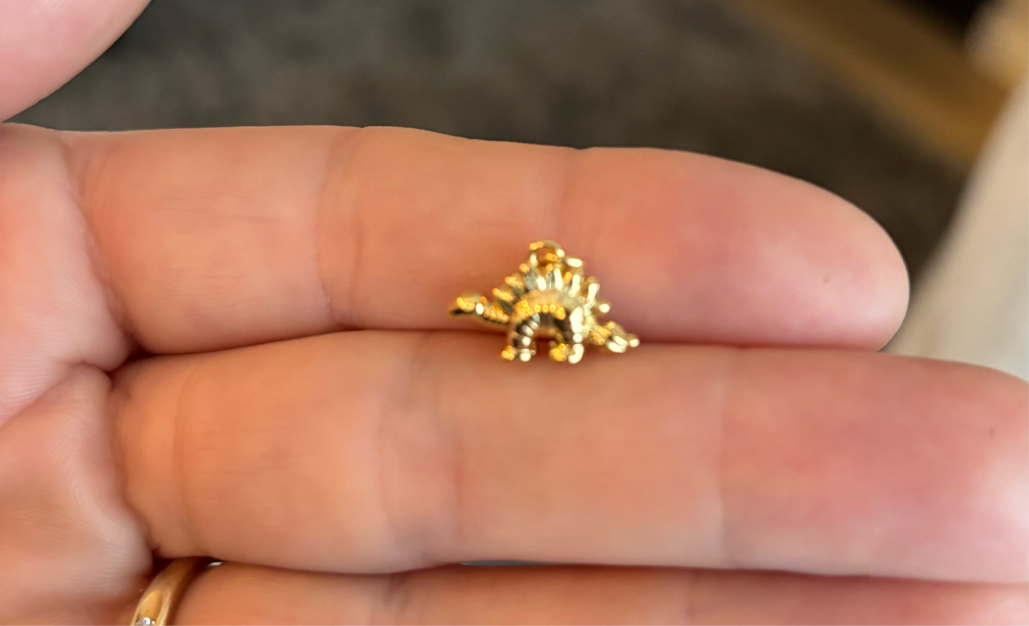 18K Real Gold Plated Dinosaur