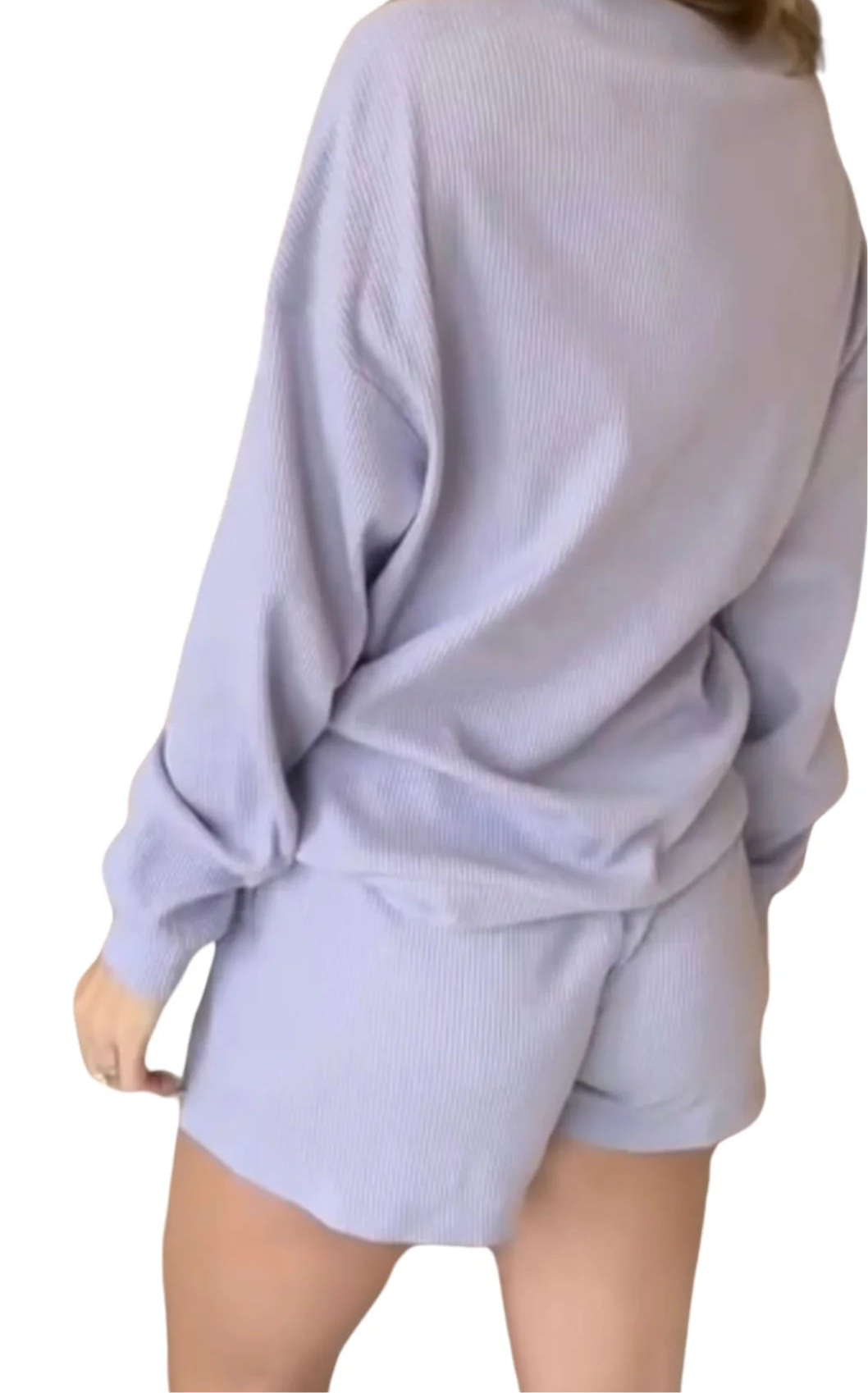 EVERYDAY WAFFLE SHORT SET