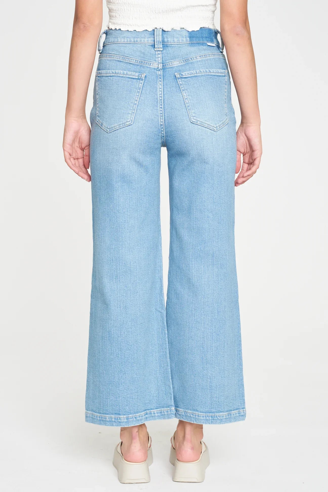 Siren Patch Pocket Wide Ankle - Premium Pant from DAZE Denim - Just $157! Shop now at Bri en Lyle Boutique