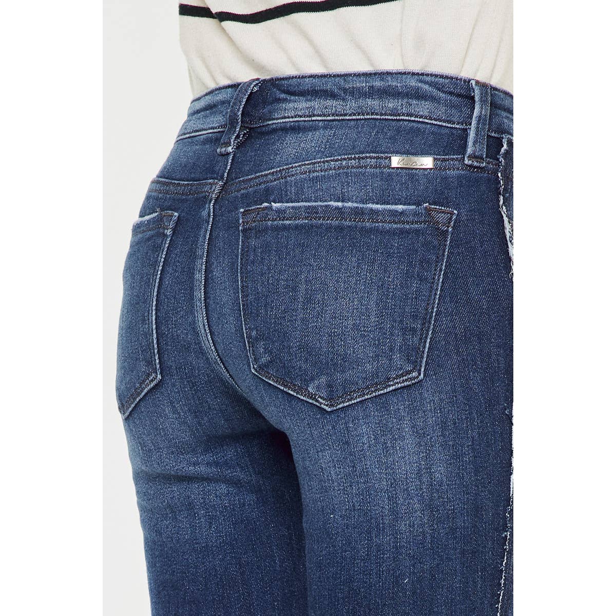 Izzy-Mid Rise Straight - Premium from Kan Can USA - Just $98! Shop now at Bri en Lyle Boutique