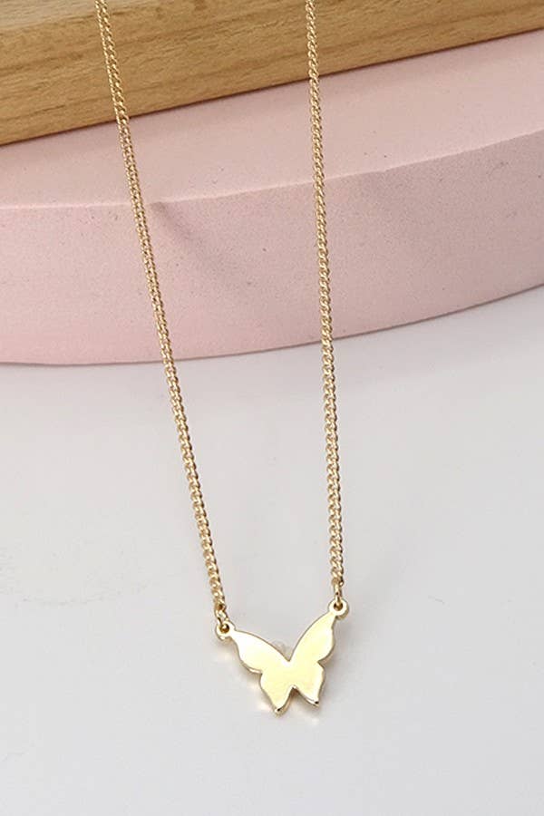 MINI BUTTERFLY PENDANT NECKLACE | 31N21098