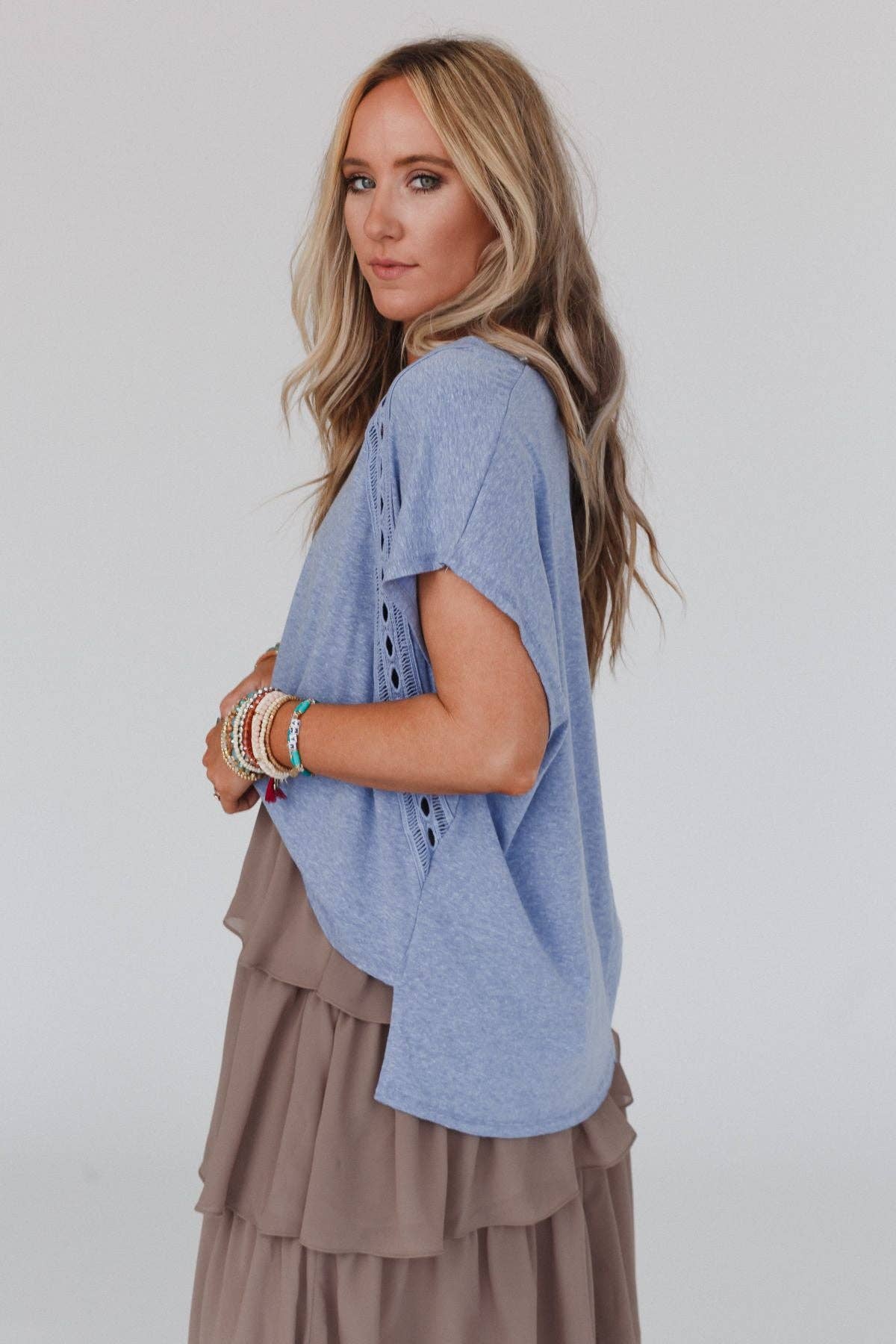 CAMDEN LACE V-NECK TOP