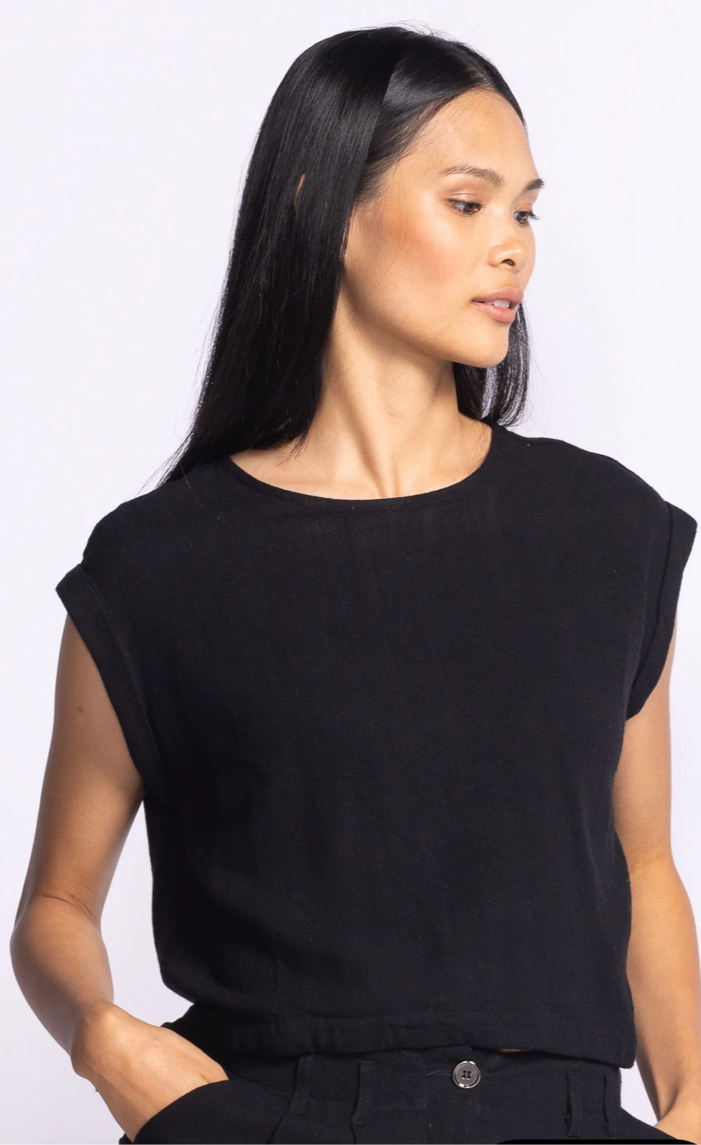 AIDEN TOP - BLACK