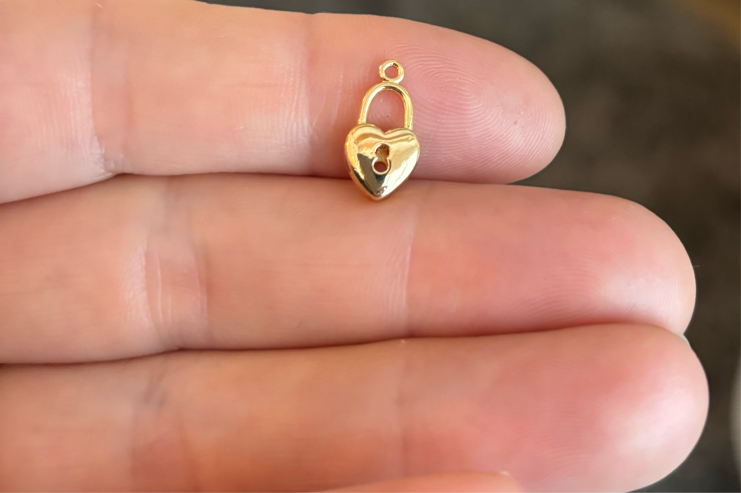 18K Real Gold Plated Heart