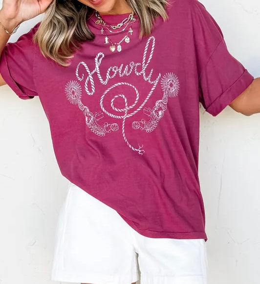HOWDY GRAPHIC TEE