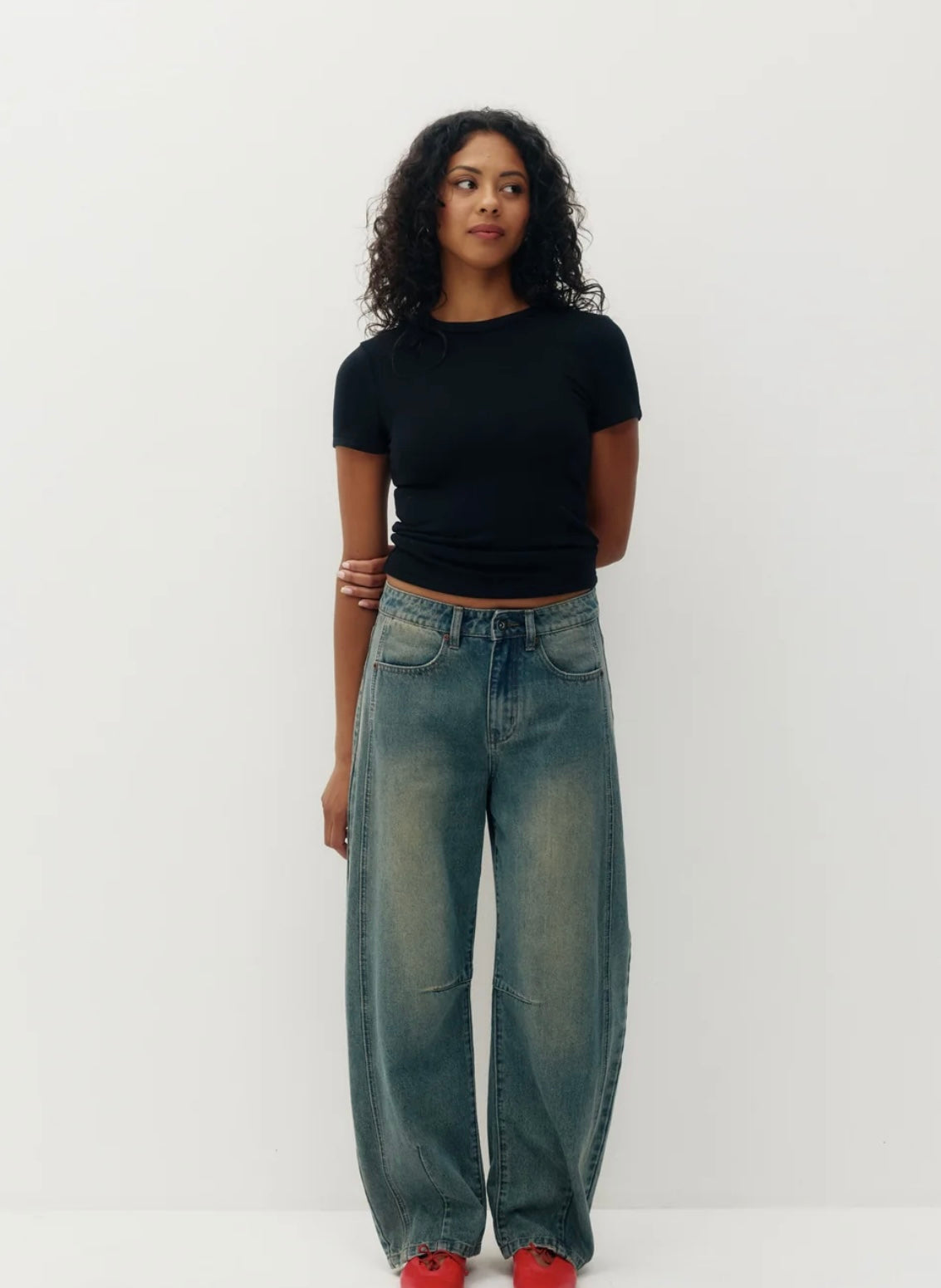 JACQUELINE BARREL LEG - MINERAL STONE no