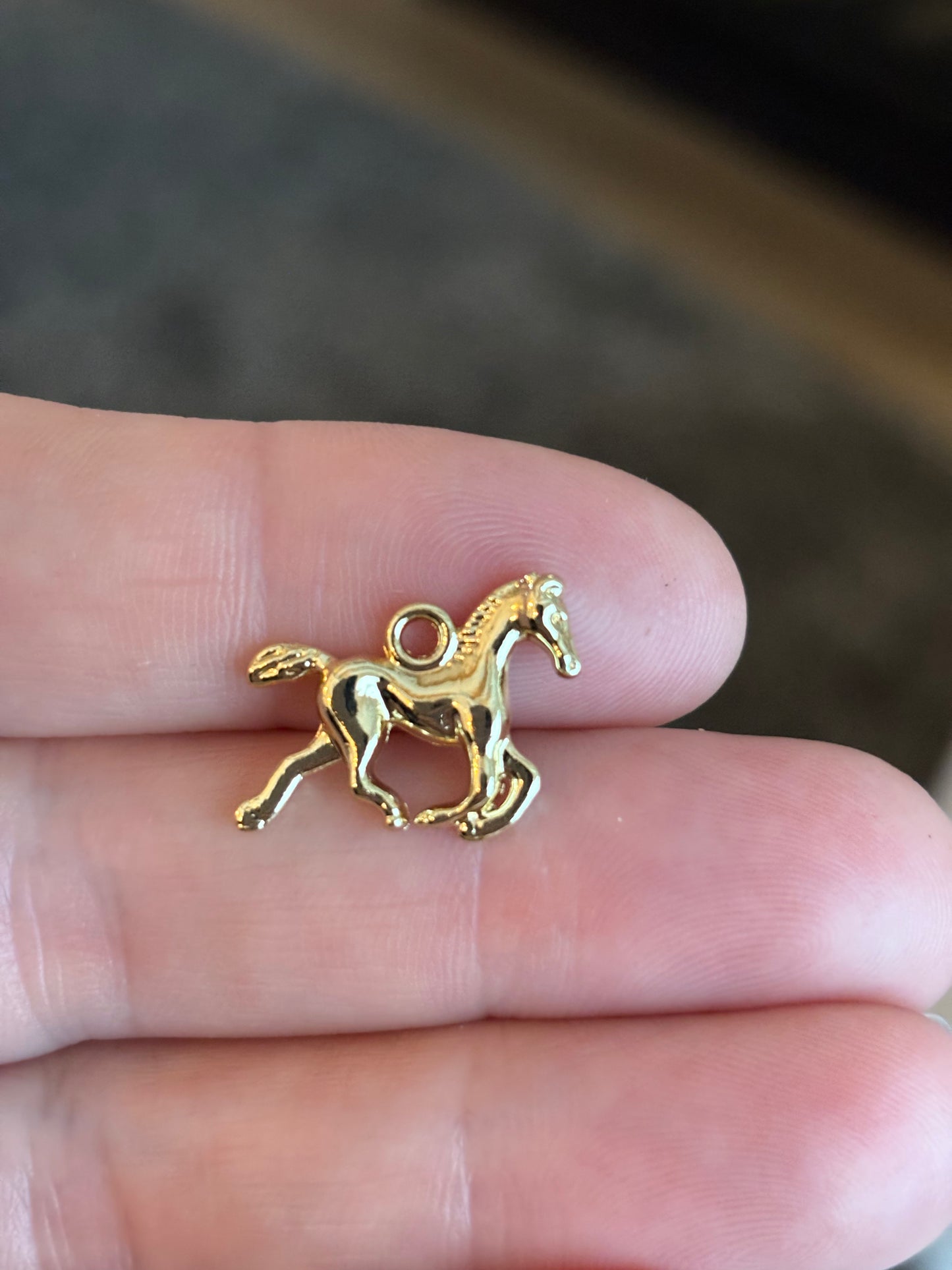 Gold Plated Horse