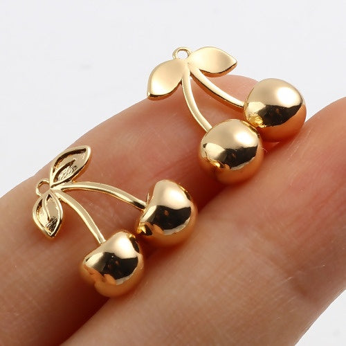 18K Real Gold Plated Cherry