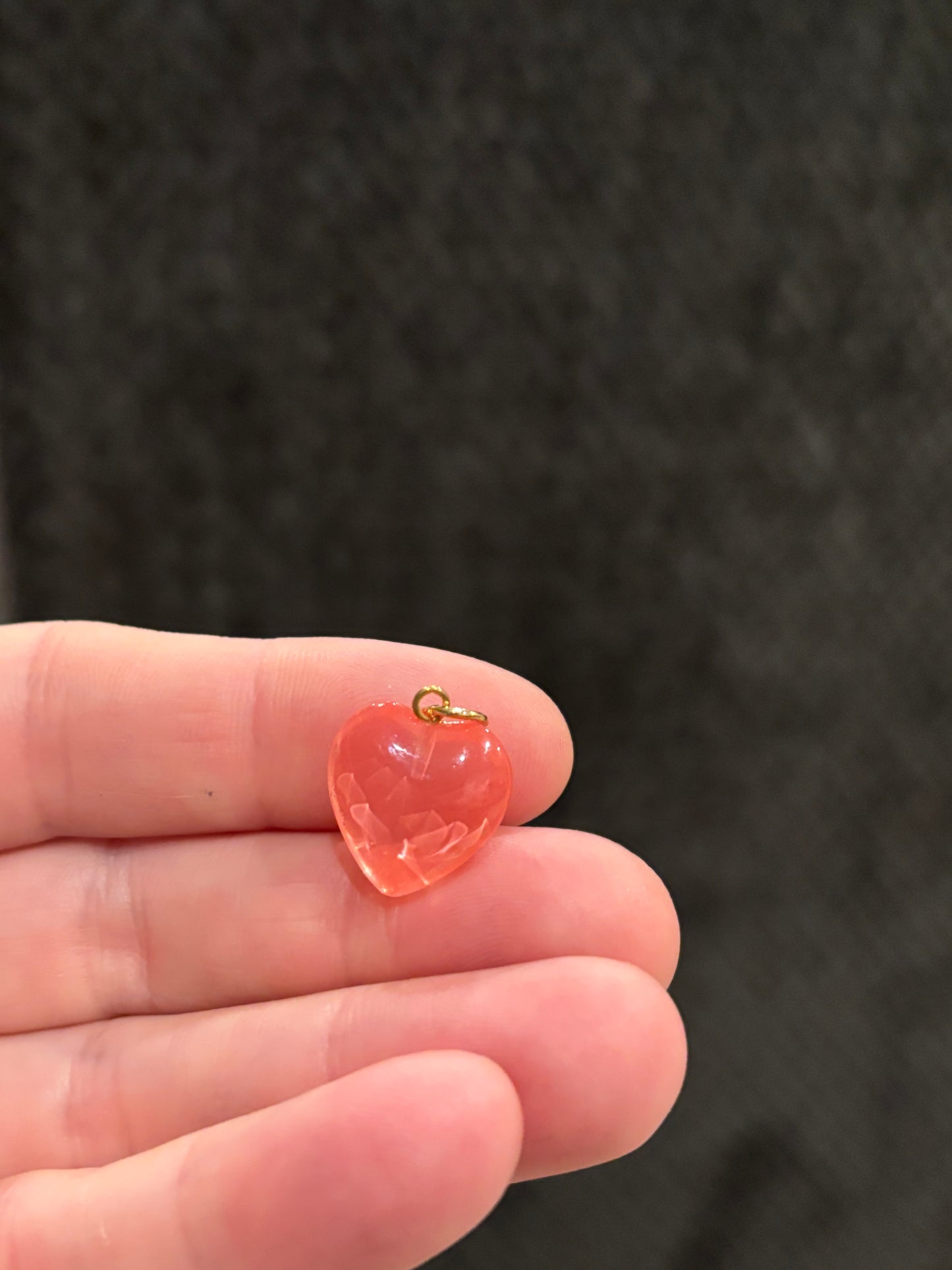 Large glass heart