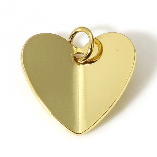 18K Real Gold Plated Heart