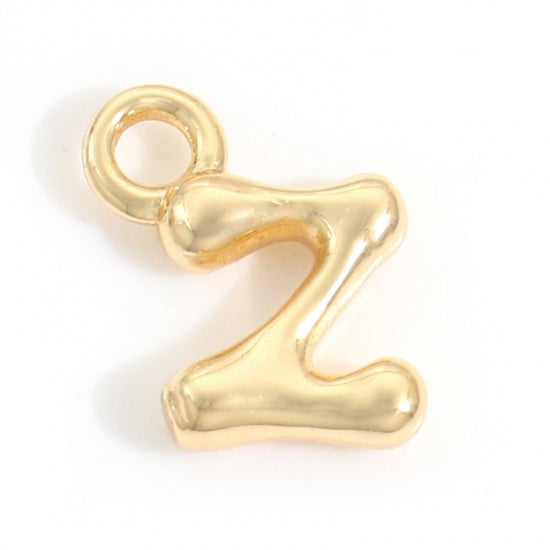 Capital Alphabet/ Letter Gold Plated