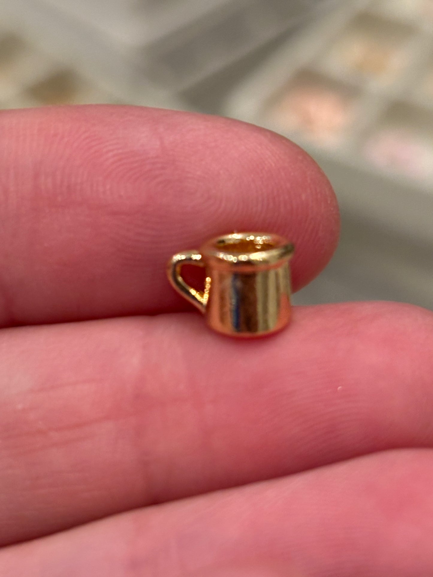 18K Gold Plated coffee Cup 3D