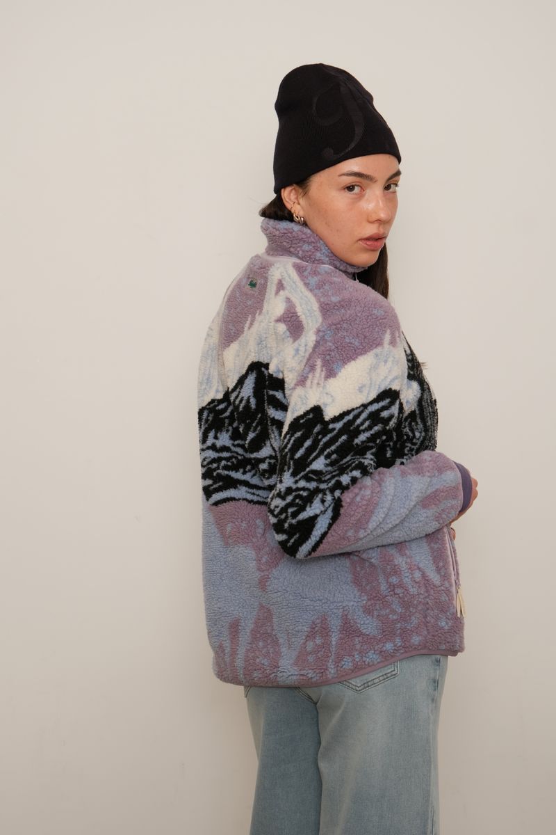 KUWALLA SHERPA ZIP UP JACKETS