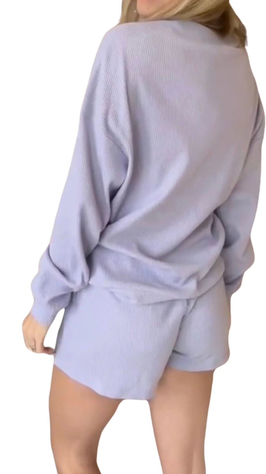 EVERYDAY WAFFLE SHORT SET