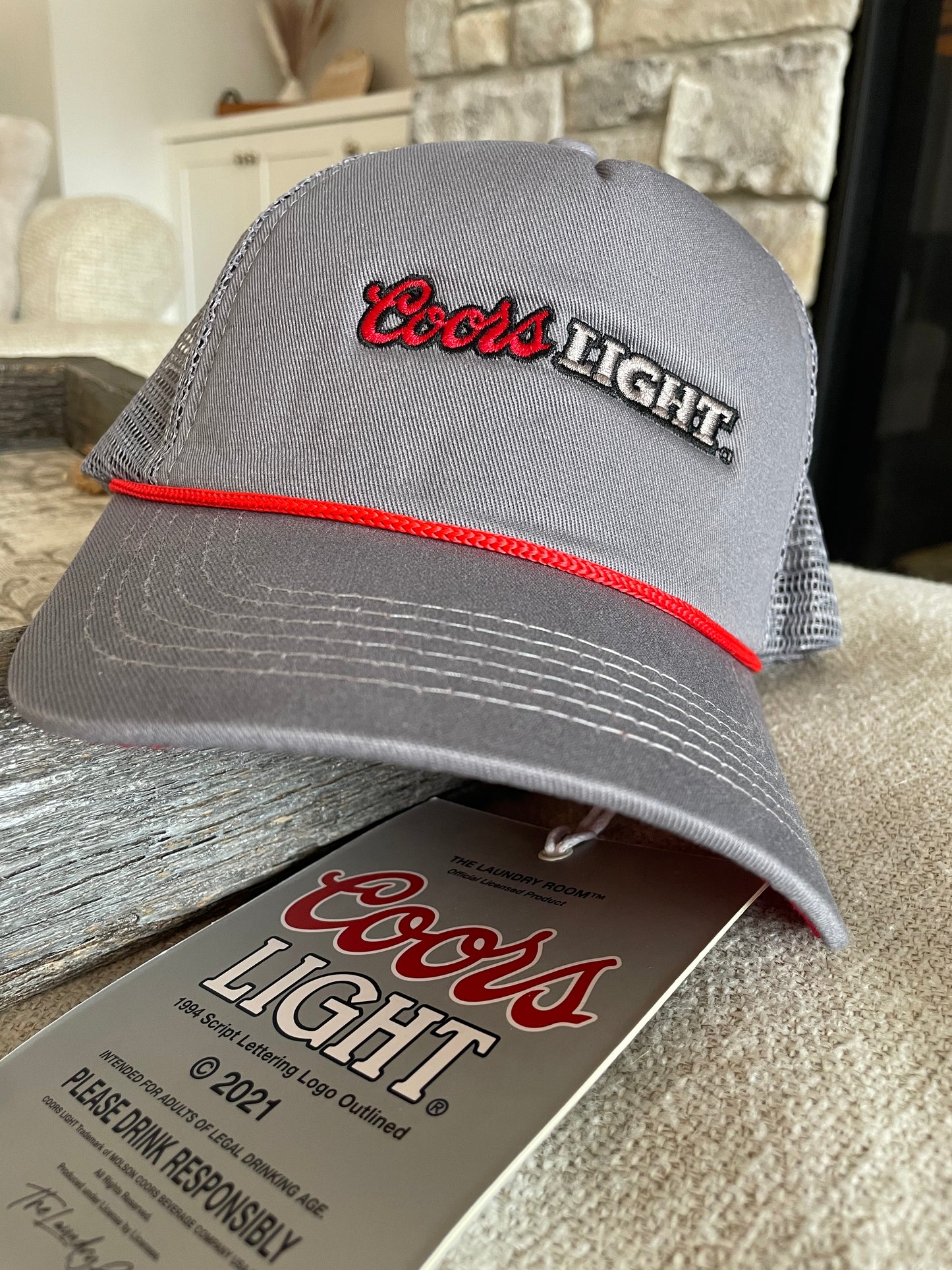 COORS LIGHT TRUCKER HAT