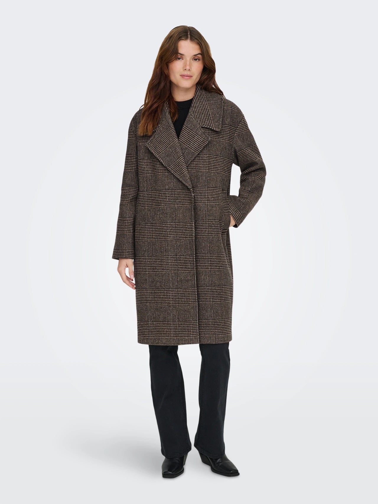 MADISON PLAID COAT