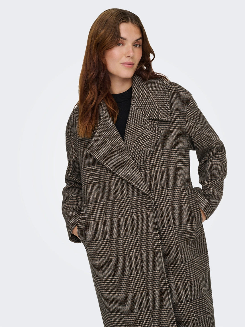 MADISON PLAID COAT