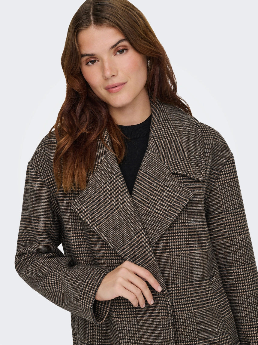 MADISON PLAID COAT