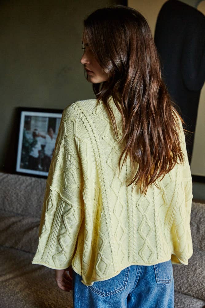 SONNY CABLE SWEATER