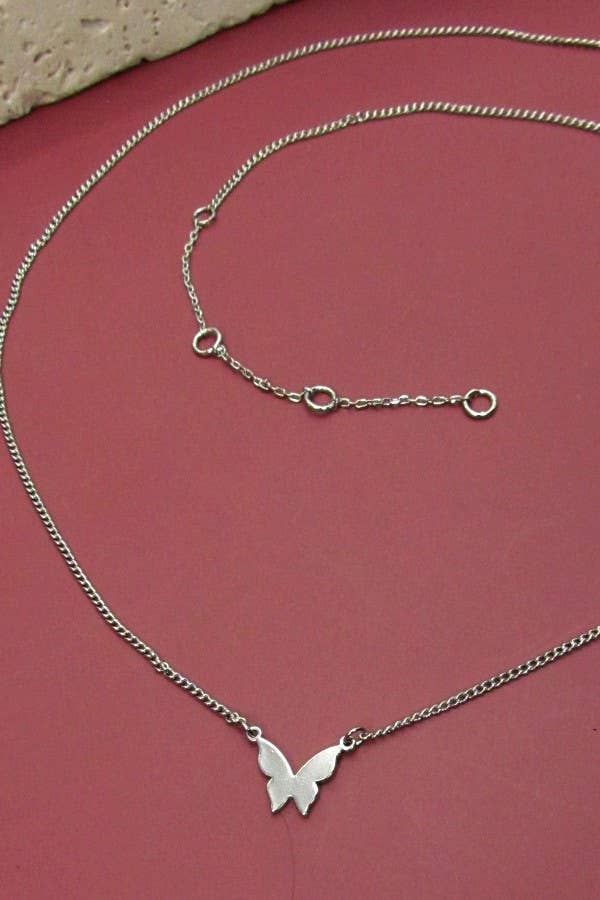 MINI BUTTERFLY PENDANT NECKLACE | 31N21098