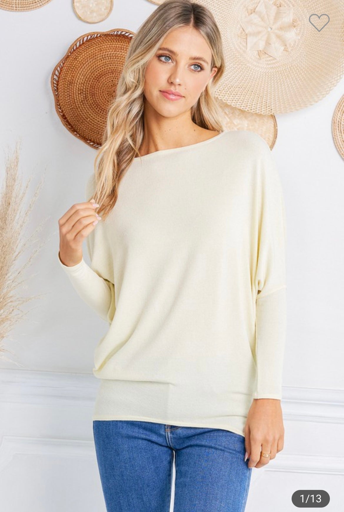 Lisa Dolman Sleeve Top