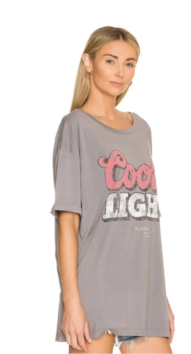 Coors Thrift - Oversized Tee - Gravity Grey