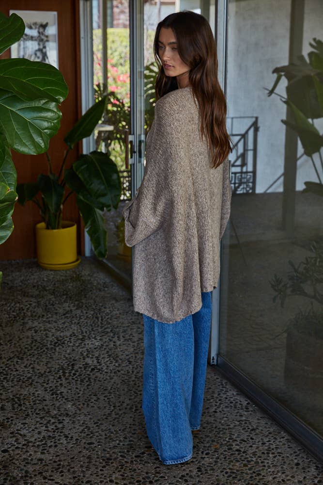 MOCHA CARDIGAN