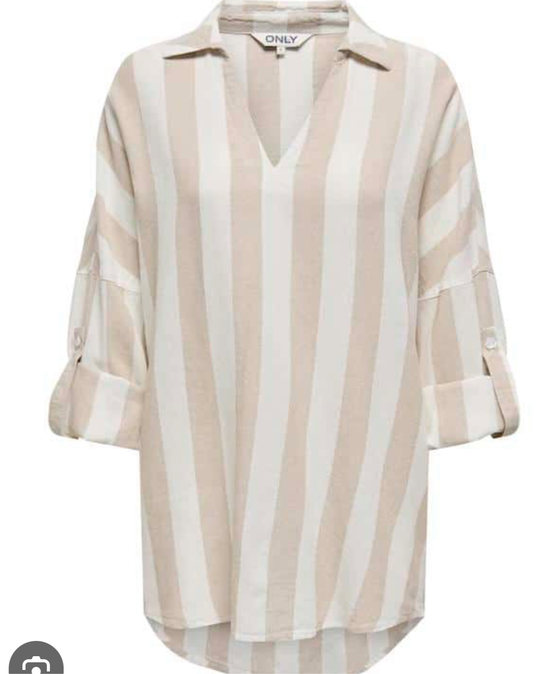 CARO 3/4 LINEN TUNIC