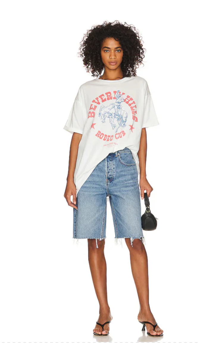 Beverly Hills Rodeo Club - Oversized Tee - White