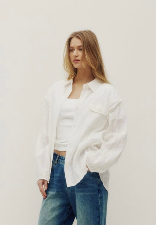 FLORENCE SMOCKING SHIRT