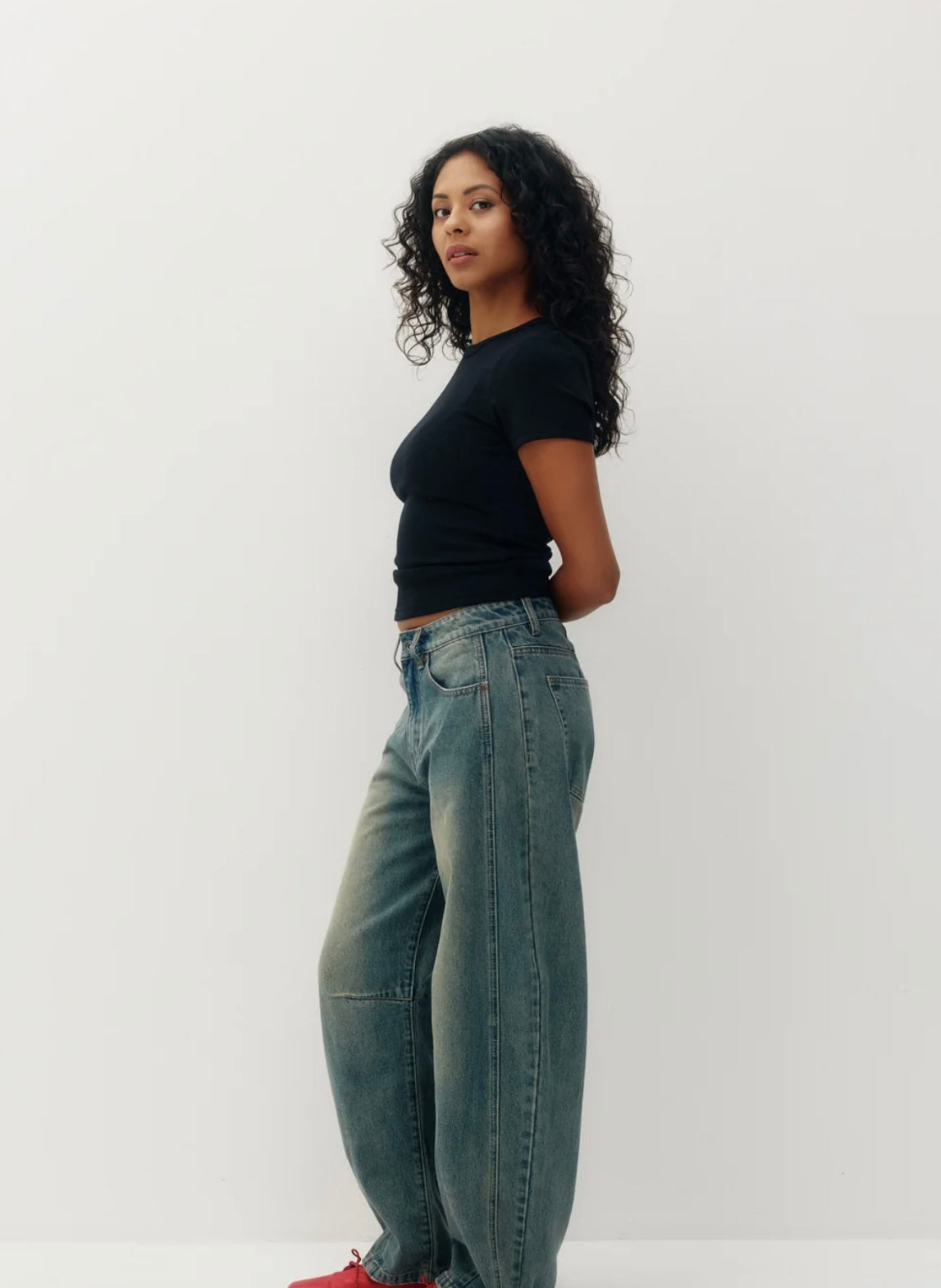 JACQUELINE BARREL LEG - MINERAL STONE no