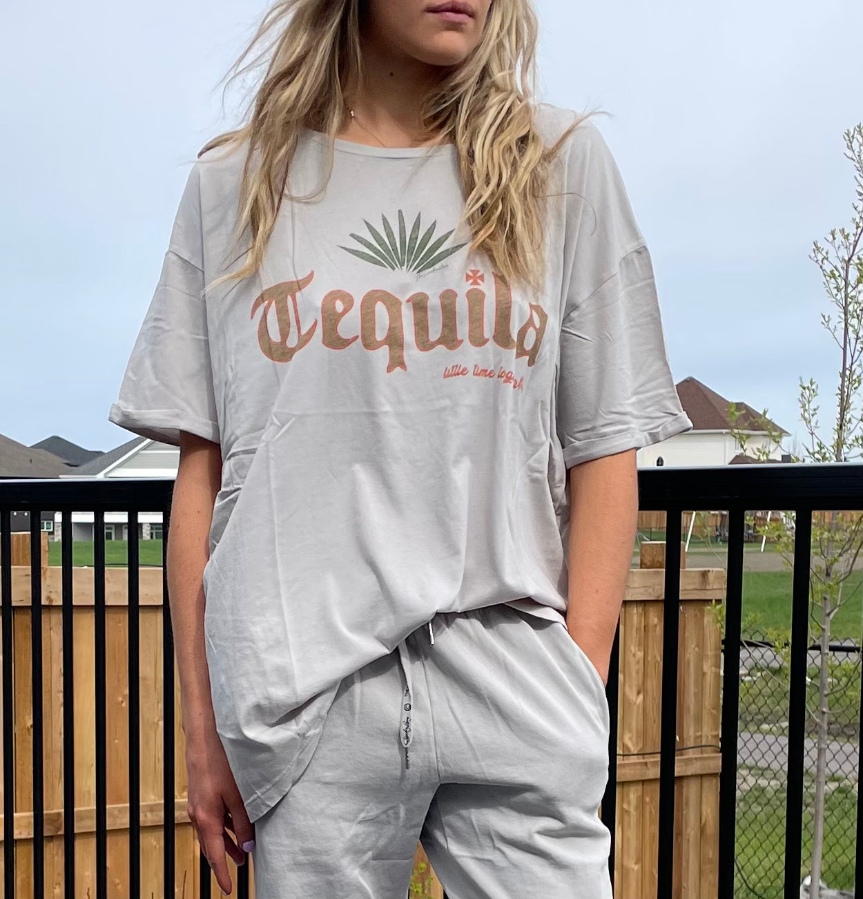 Tequila - Oversized Tee - Star Dust