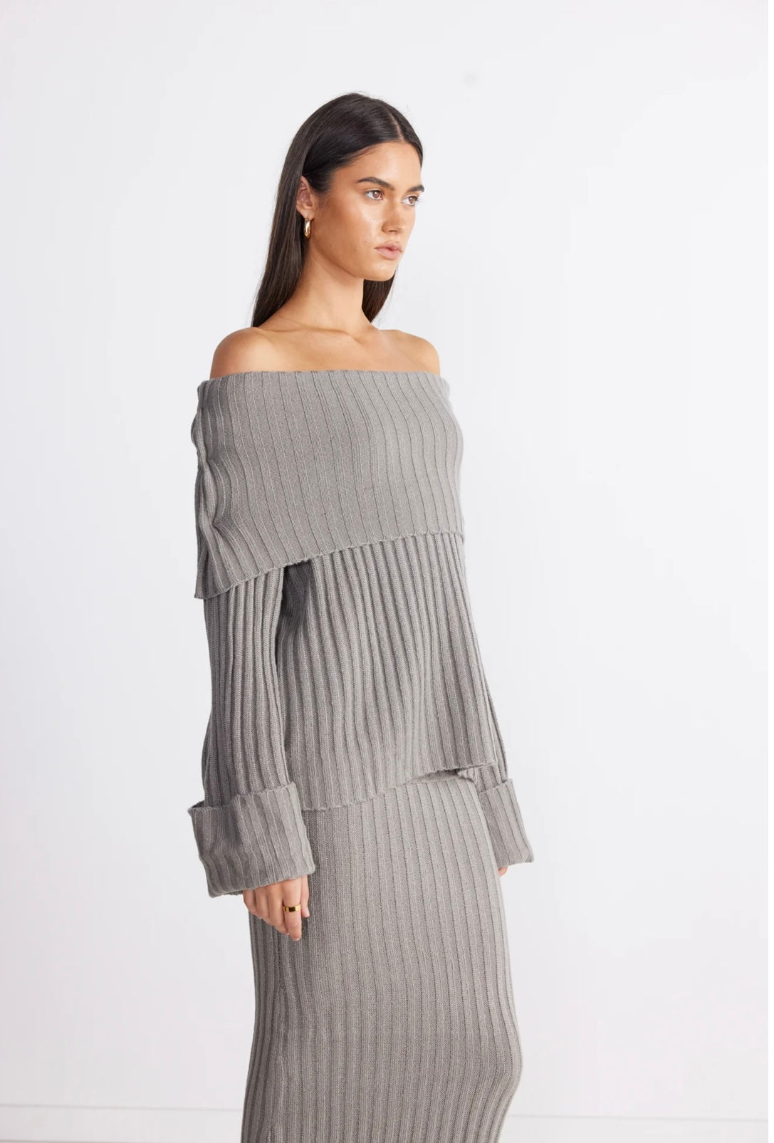 BROOKS OFF SHOULDER JUMPER