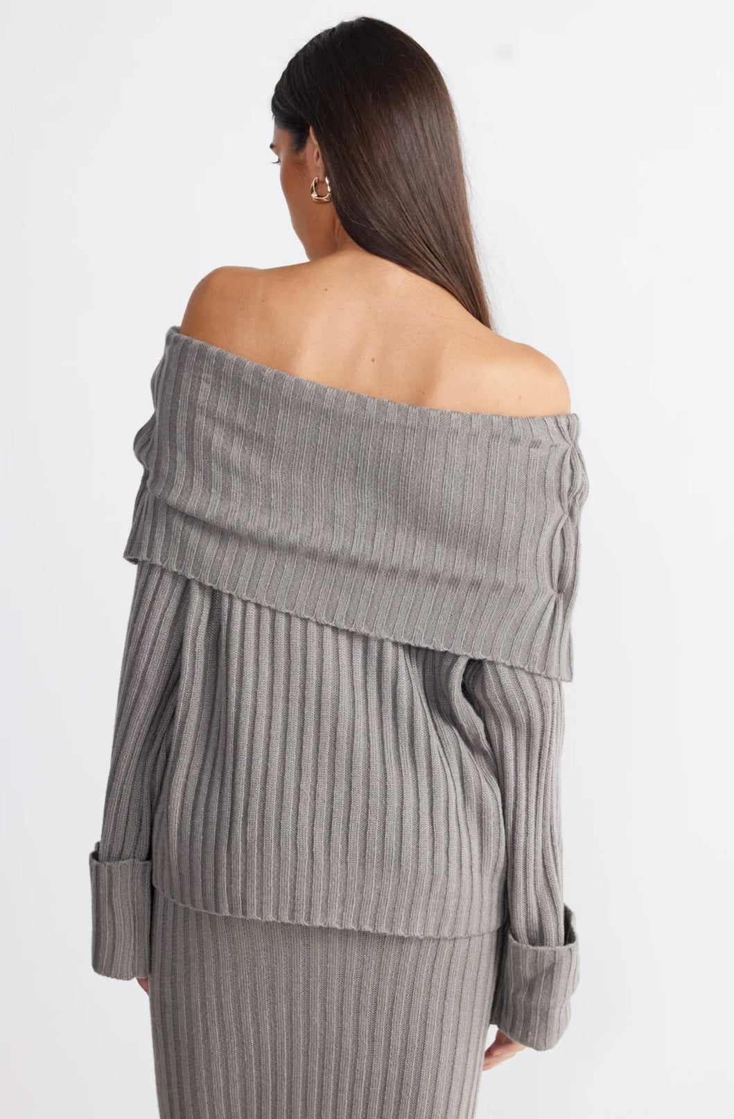 BROOKS OFF SHOULDER JUMPER