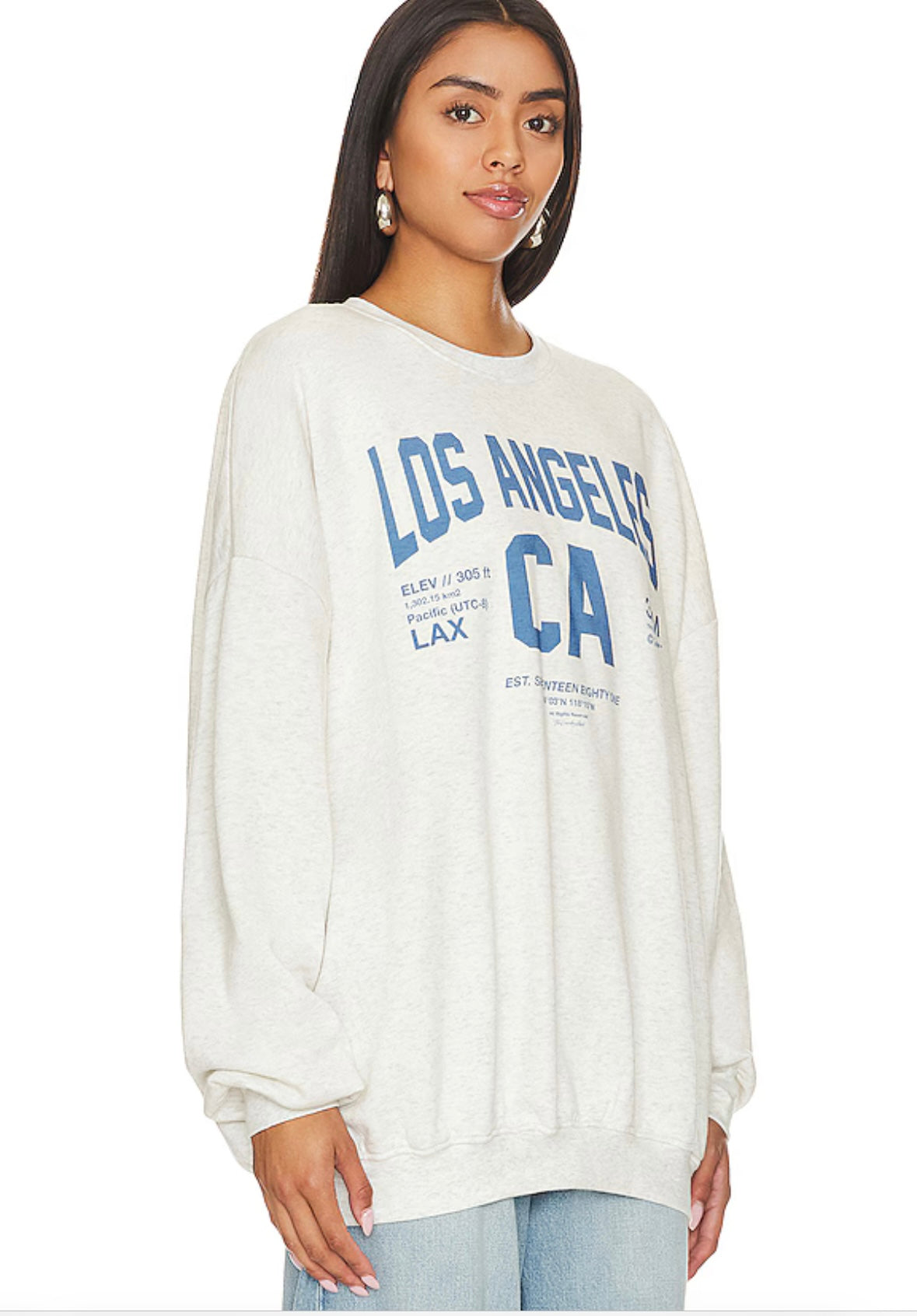 Welcome To Los Angeles - Jump Jumper - Pebble Heather