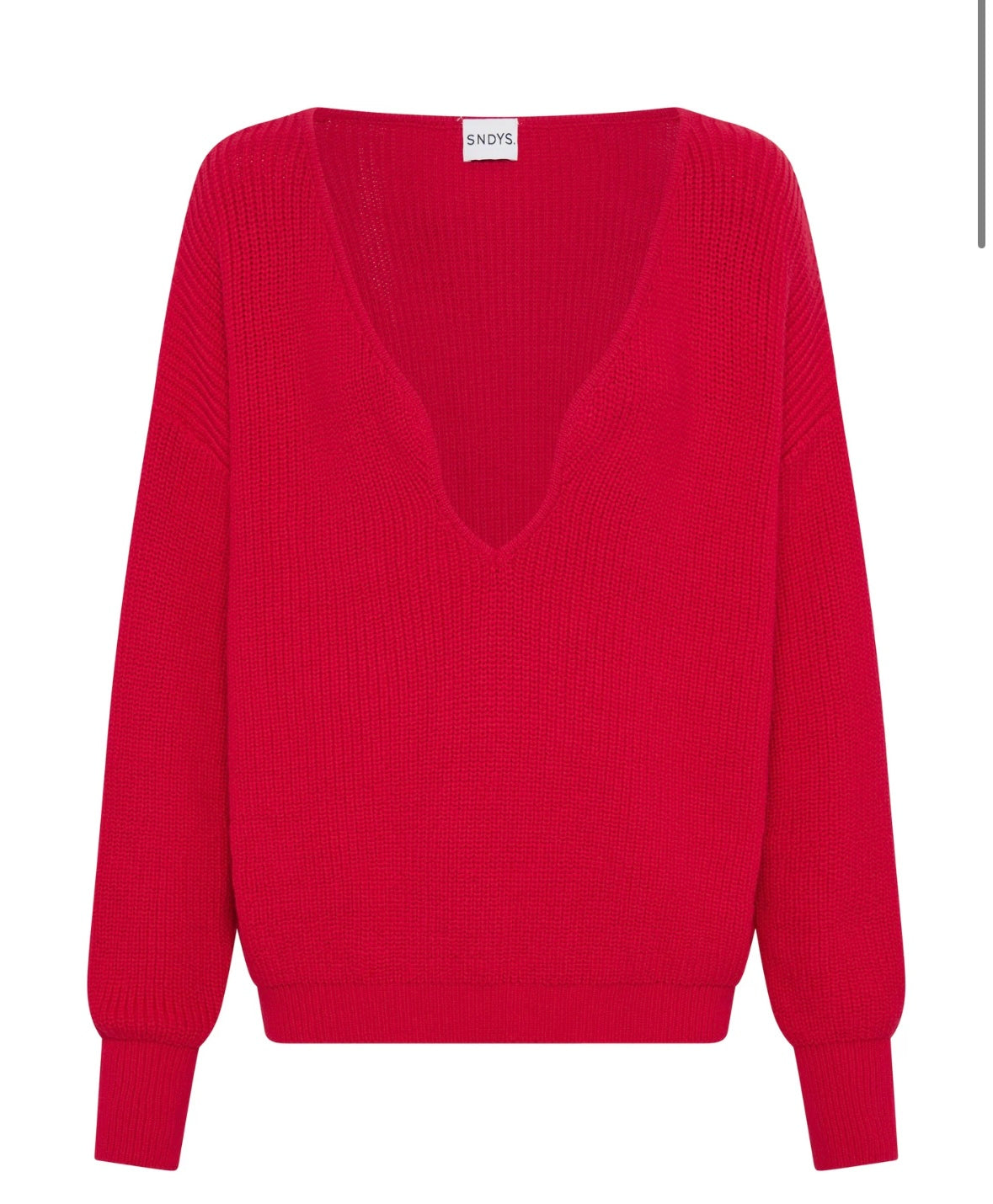 ADAMS OVERSIZED JUMPER - CHERRY