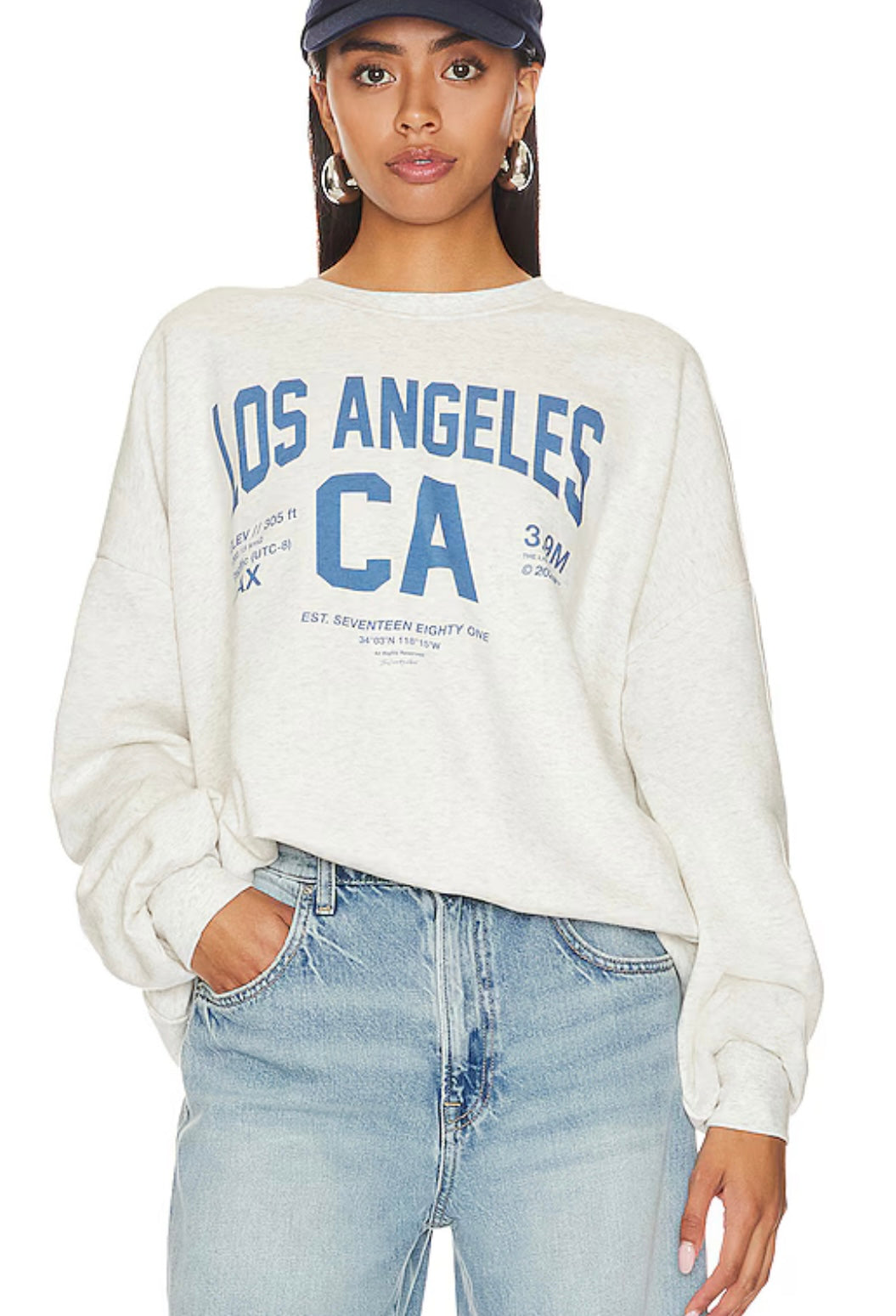 Welcome To Los Angeles - Jump Jumper - Pebble Heather