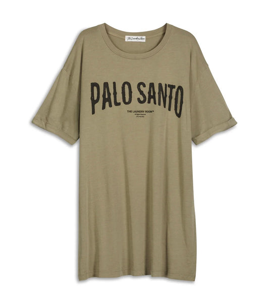 Palo Santo - Oversized Tee - Camel Gold