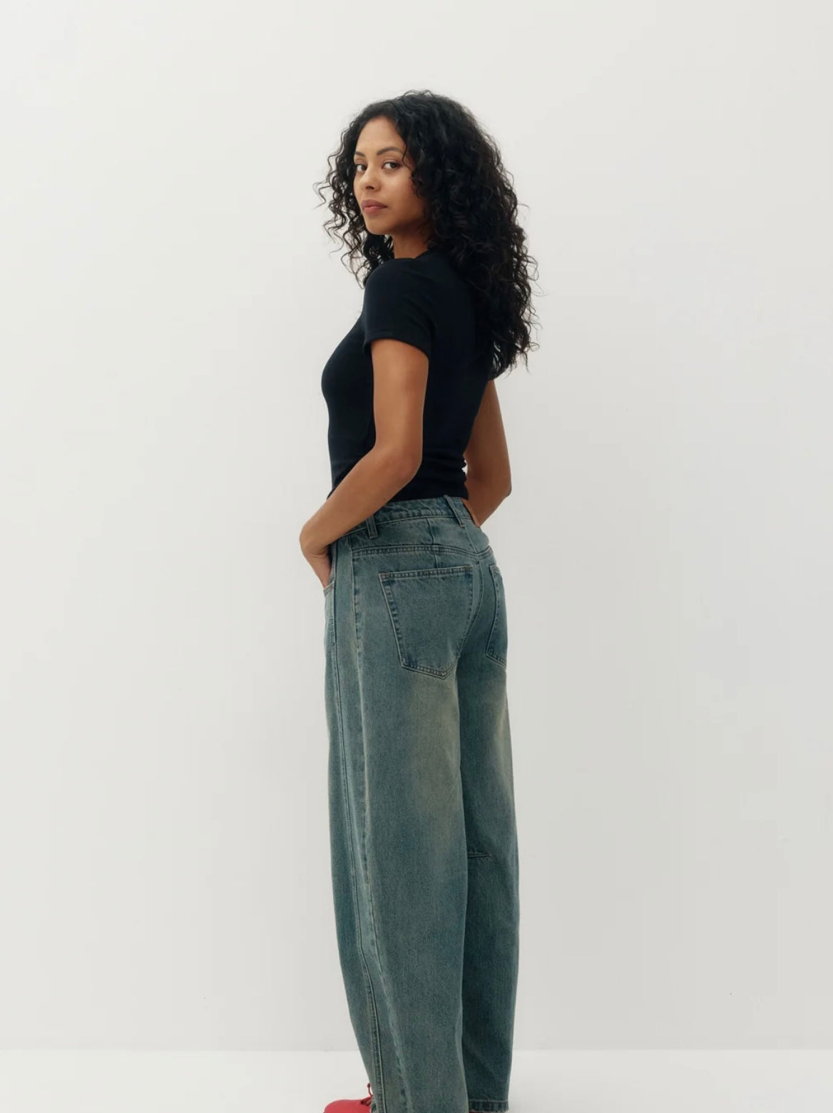 JACQUELINE BARREL LEG - MINERAL STONE no
