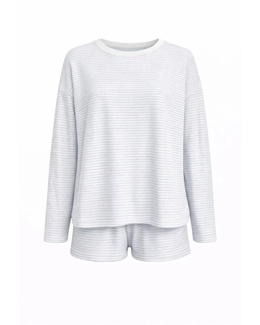 JONI STRIPE SHORT SET