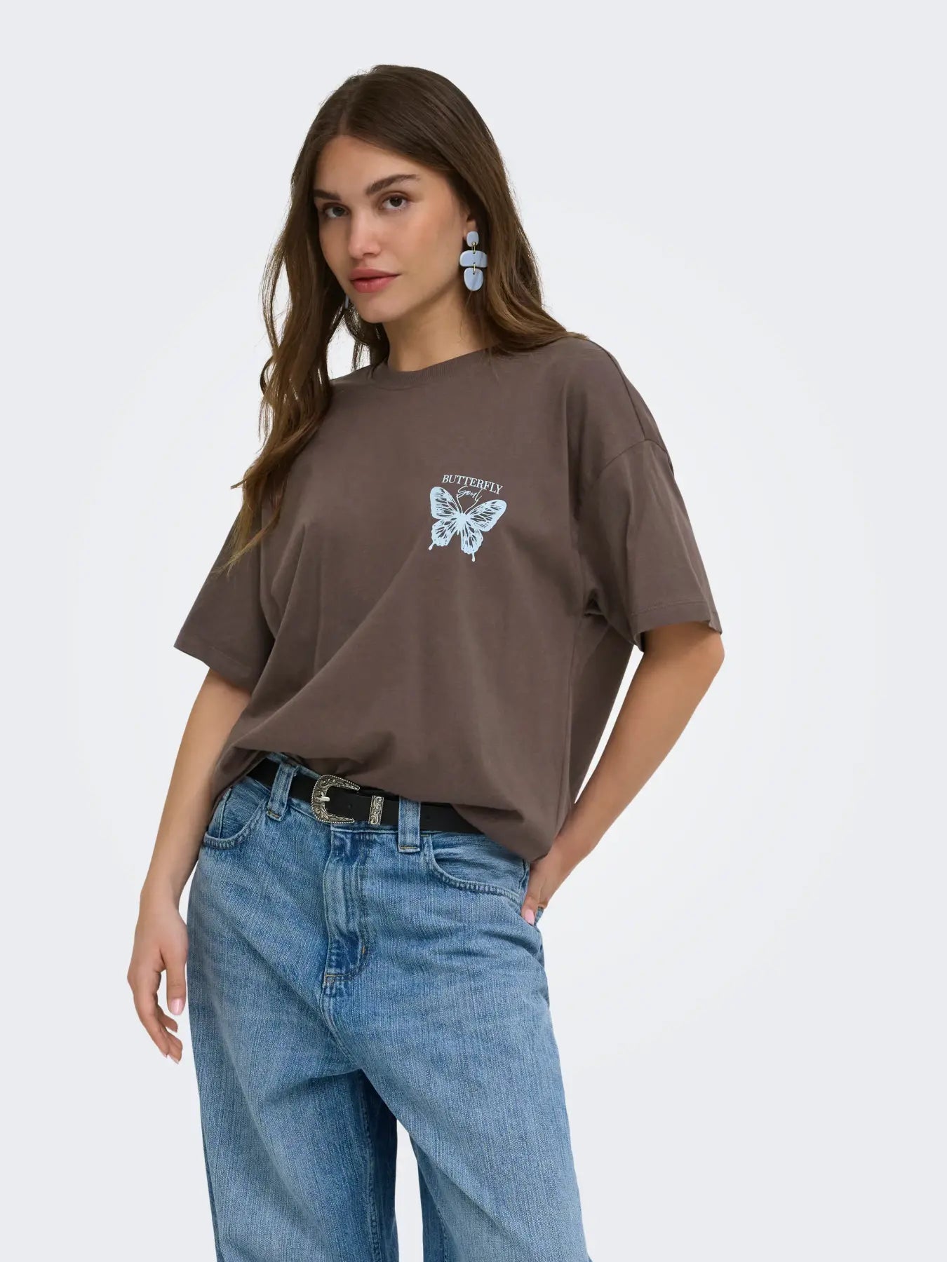 VIVVI TEE -CHOCOLATE