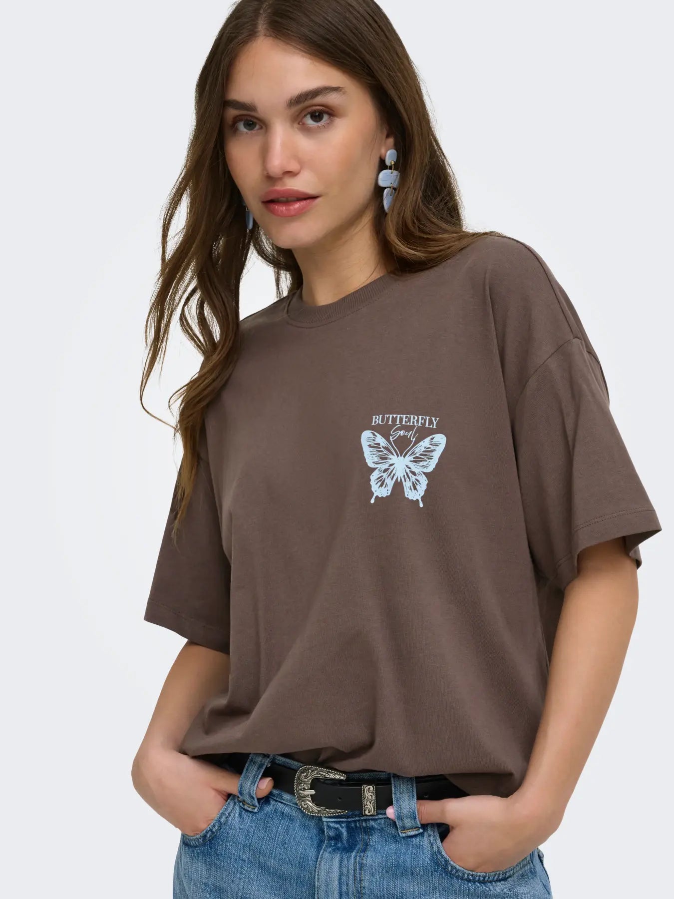 VIVVI TEE -CHOCOLATE