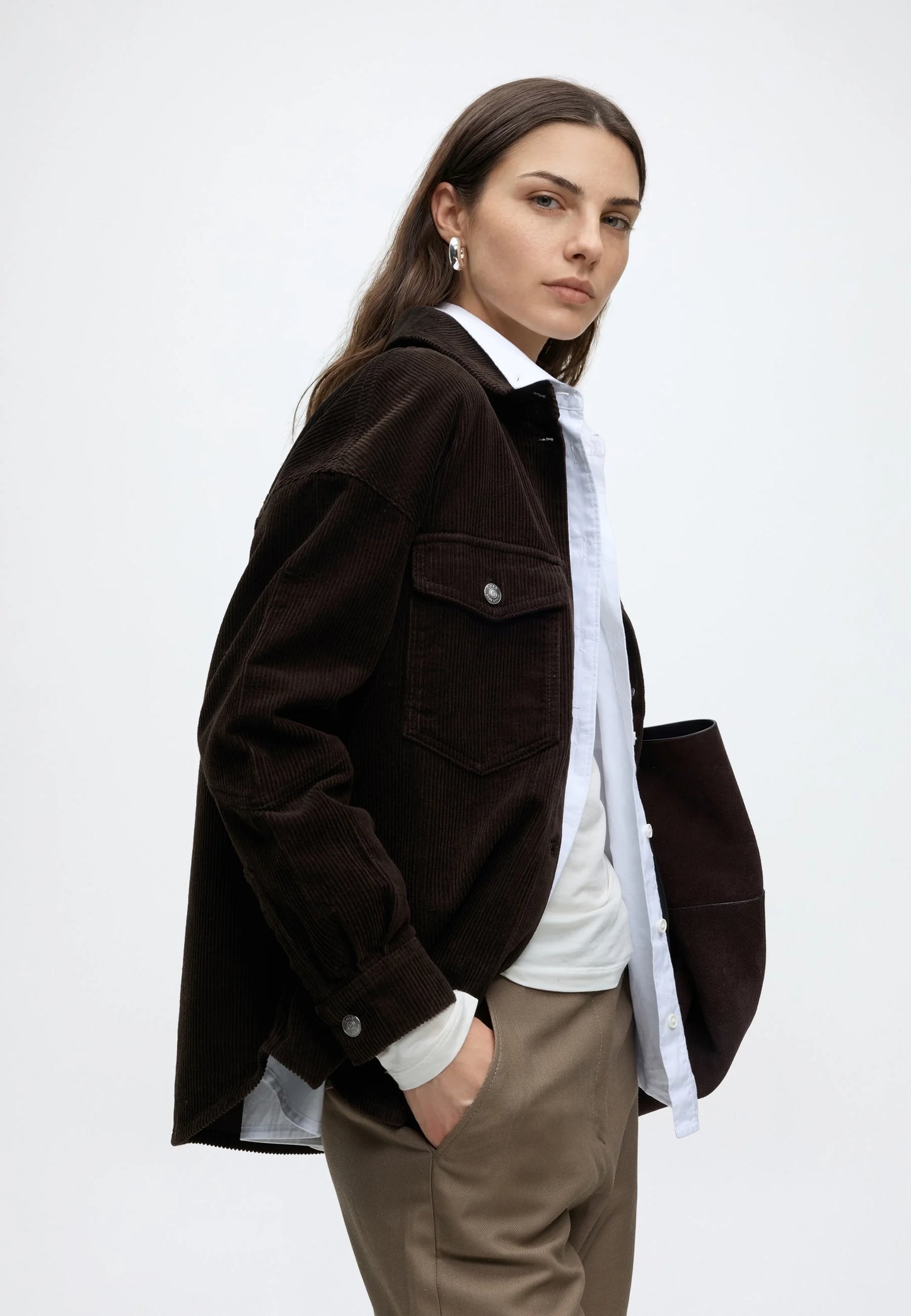TIGGY CORDUROY SHACKET