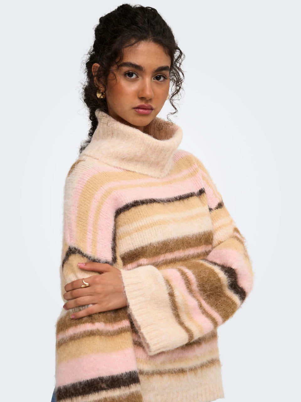ONLY PERIL- Pink/Cream