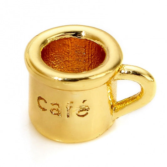 18K Gold Plated  coffee Cup 3D