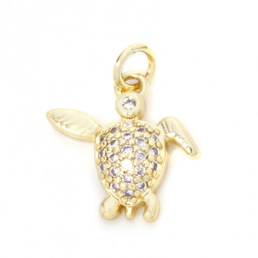 18K Gold Plated Sea Turtle