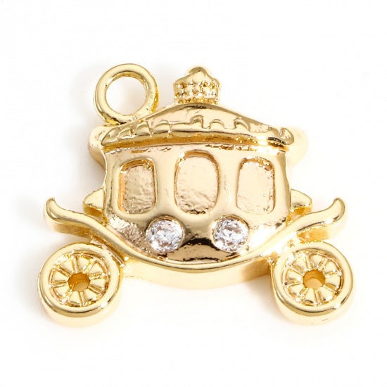 18K Real Gold Plated Carriage