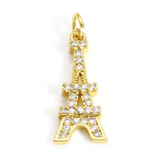 18K Real Gold Plated Eiffel Tower