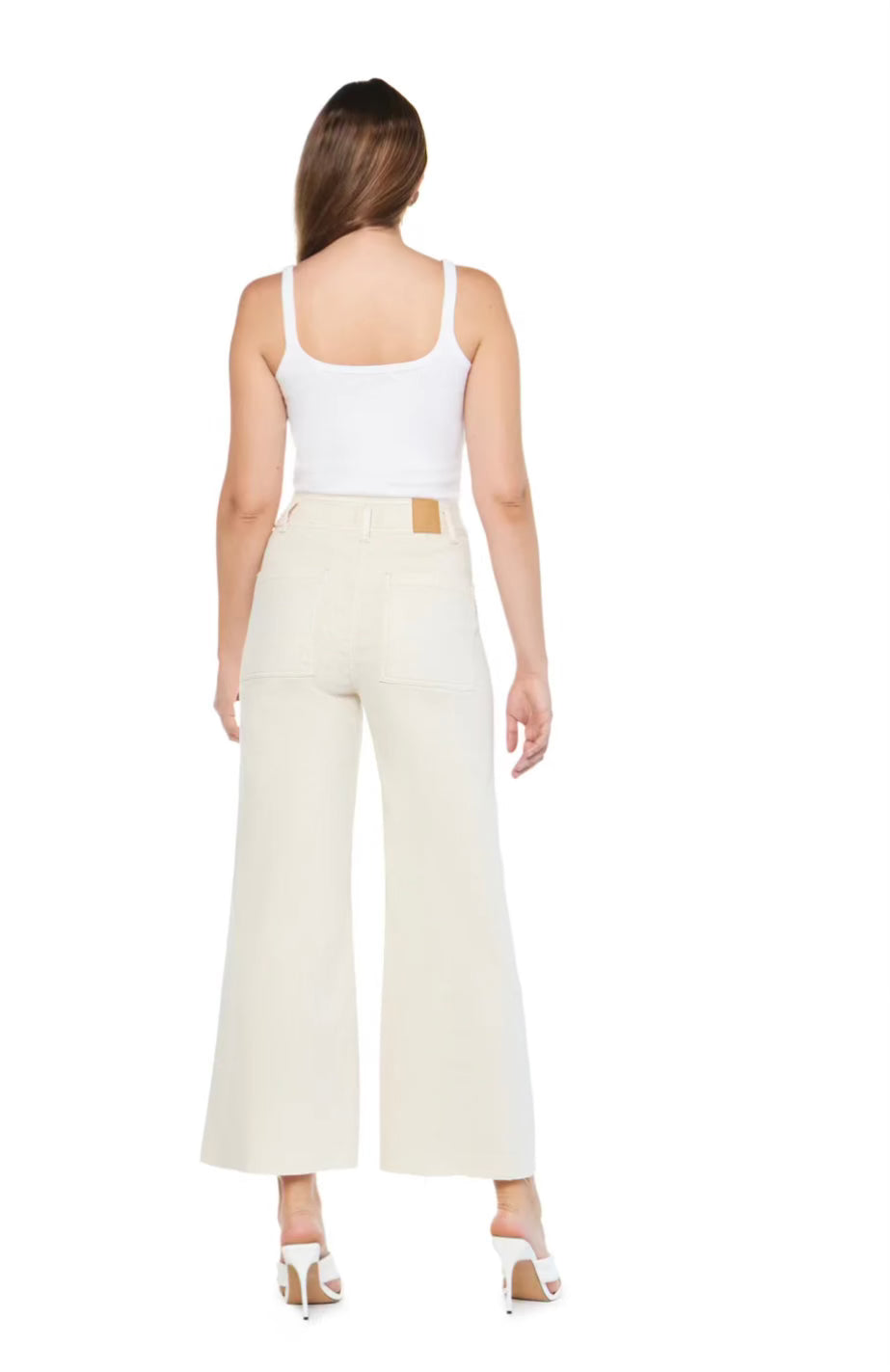 Carine High Rise Wide Leg Crop - Premium Pant from Articles of Society - Just $138! Shop now at Bri en Lyle Boutique