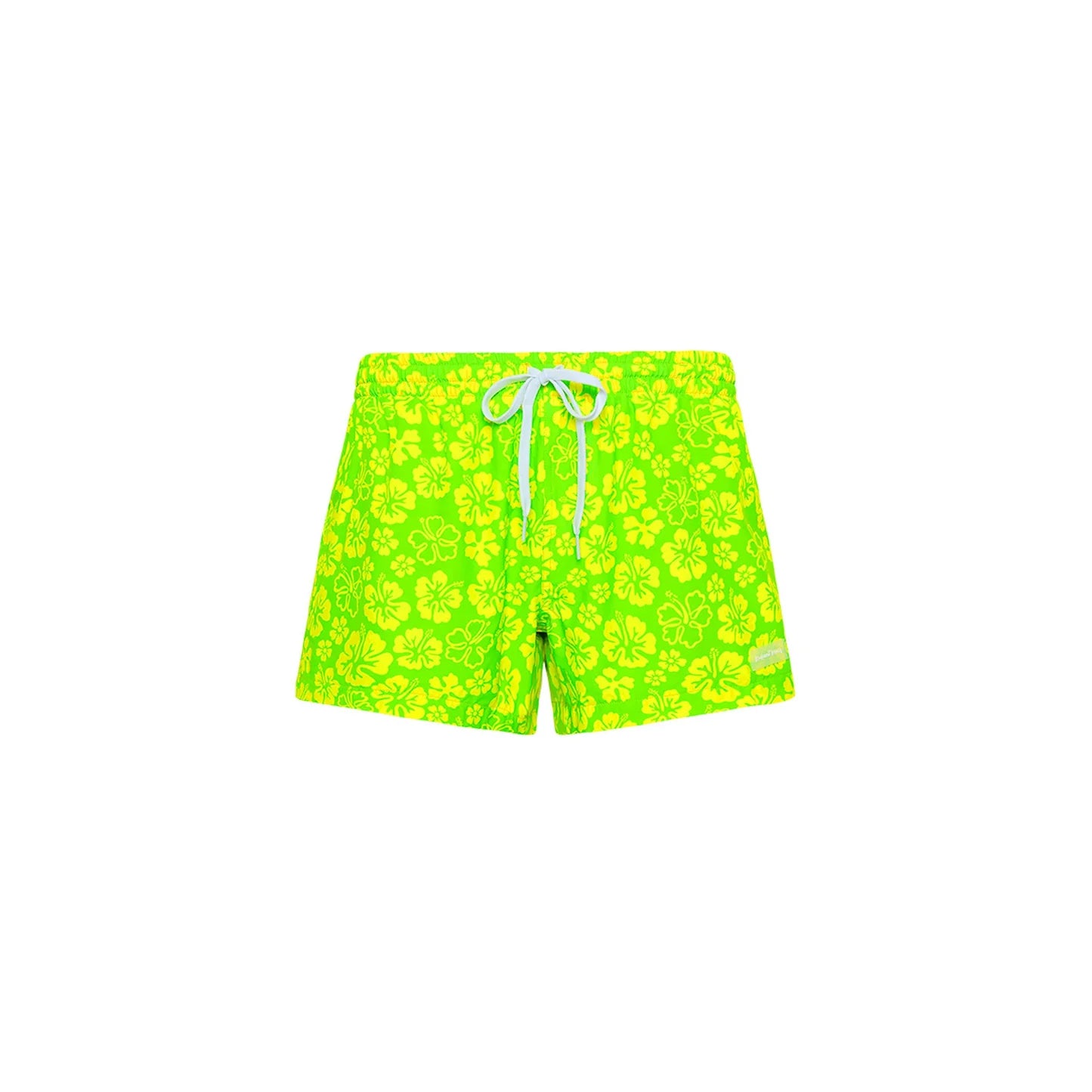 KULANI KINIS - Men's 4" Stretch Swim Trunks - Aloha Lime - Premium swimsuits from KULANI KINIS - Just $99! Shop now at Bri en Lyle Boutique